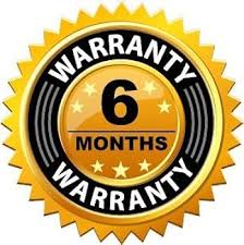 6 Months Warranty