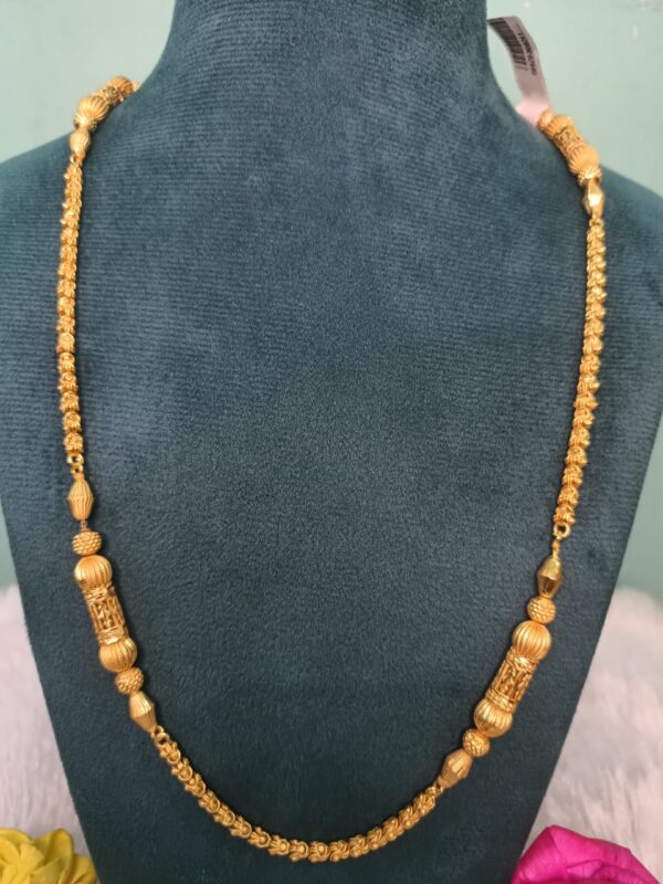 1 Gm Gold Plated Long Chain Women - Image 2