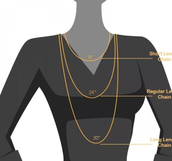 1 Gm Gold Plated Long Chain Women - Image 4