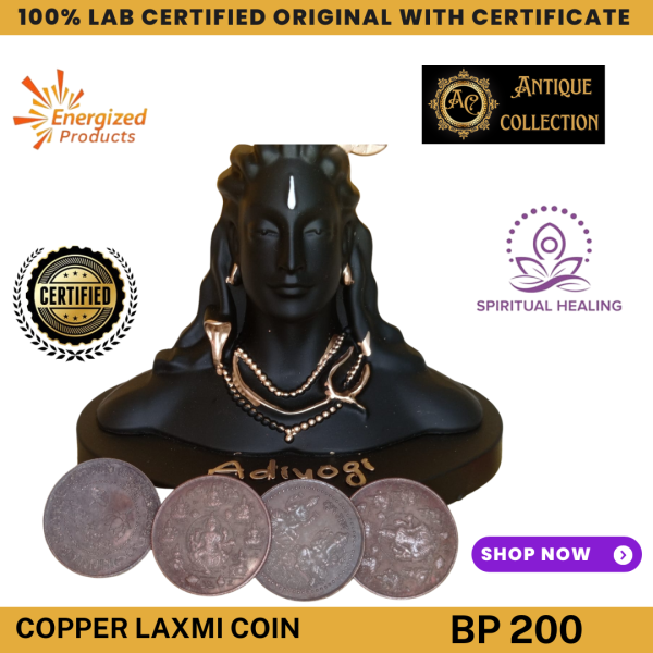 Original Copper Laxmi Coin