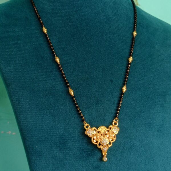 2 Gm Gold Plated AD Mangalsutra - Image 2